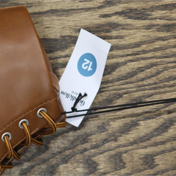 Goodfellow & Co Mens Niles Mock Toe Boots 90971861 Cognac Brown 12 - Picture 6 of 9